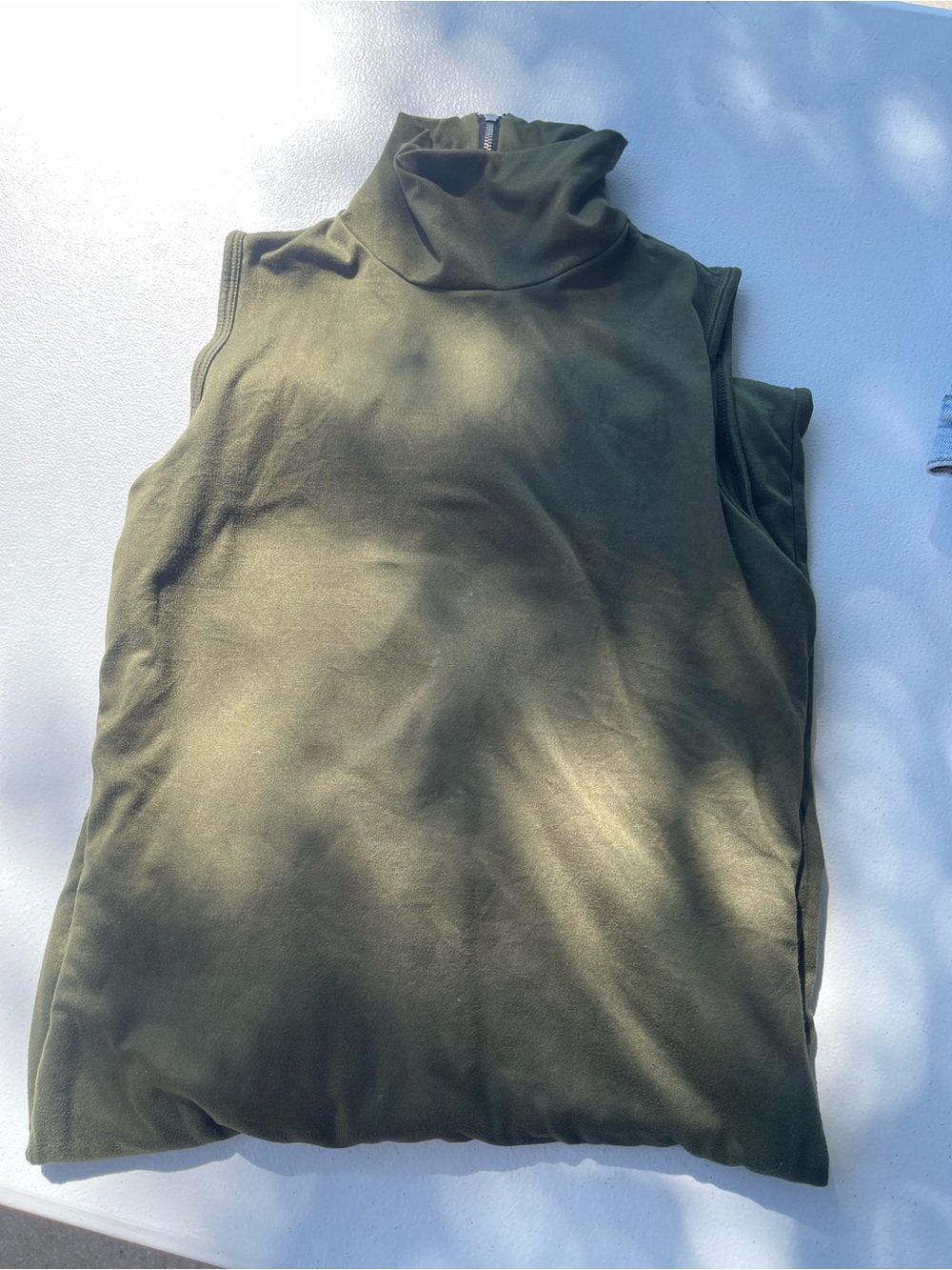 Olive green bump suit size small